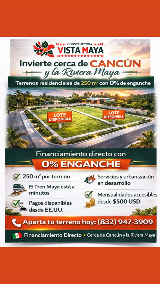 Video by Vista Maya Constructora on February 24, 2026.